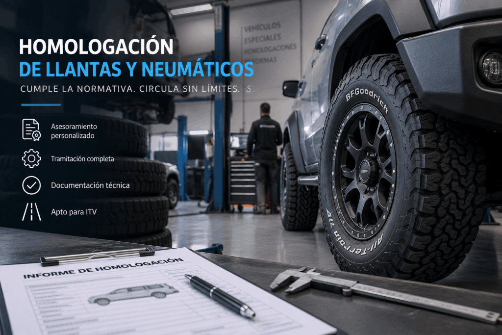 homologar llantas